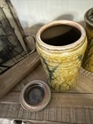 Vintage Art Studio Pottery Canister Set Signed  G. Perkins 1980. 7 1/2-6 1/2 In — photo 4