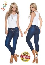 Women's Butt Lifter Push Up Jeans Pantalones Colombiano Levanta Cola para Mujer