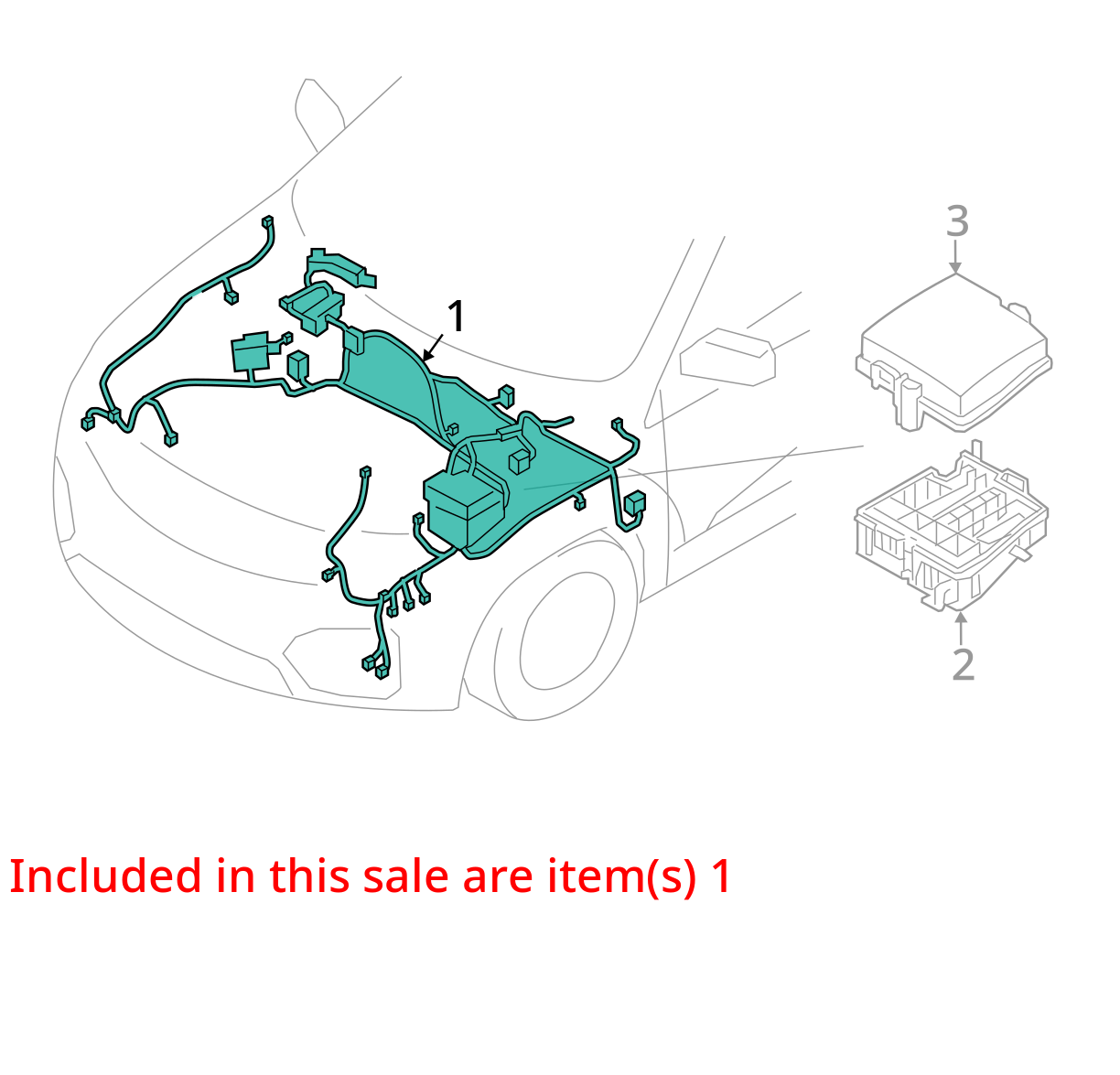 2014 Kia Sorento Engine Compartment Fuse Box OEM 108K Miles