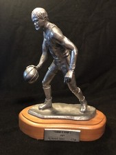 1984 USA Olympics Pewter Basketball Trophy Figure Summer Games Michael Ricker LE
