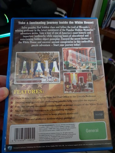 The White House - PC GAME - FREE POST - Picture 2 of 3