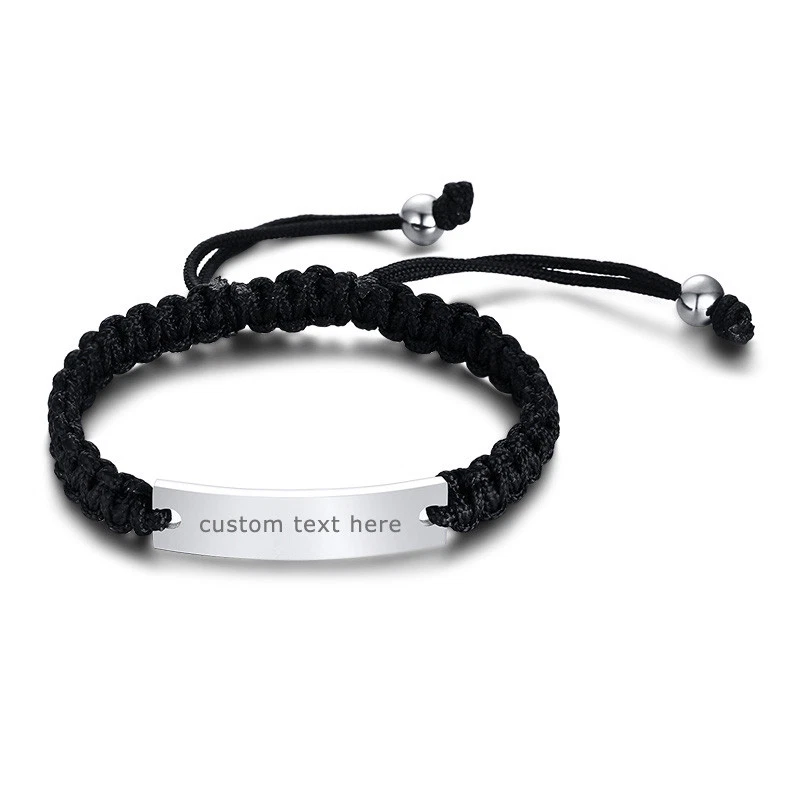 Custom braided bracelets deals