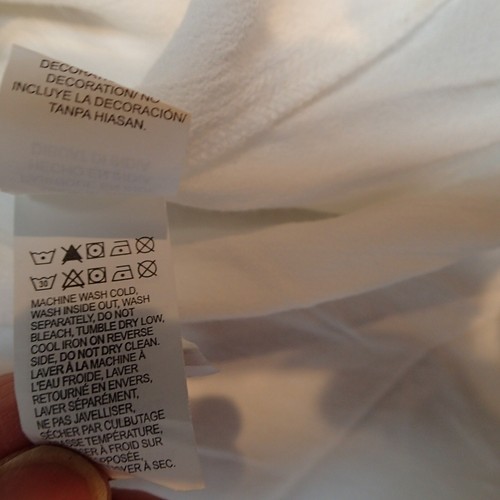 Camicia blusa Lucky Brand bianca ricamata floreale flutter manica tg xl - Foto 12 di 15