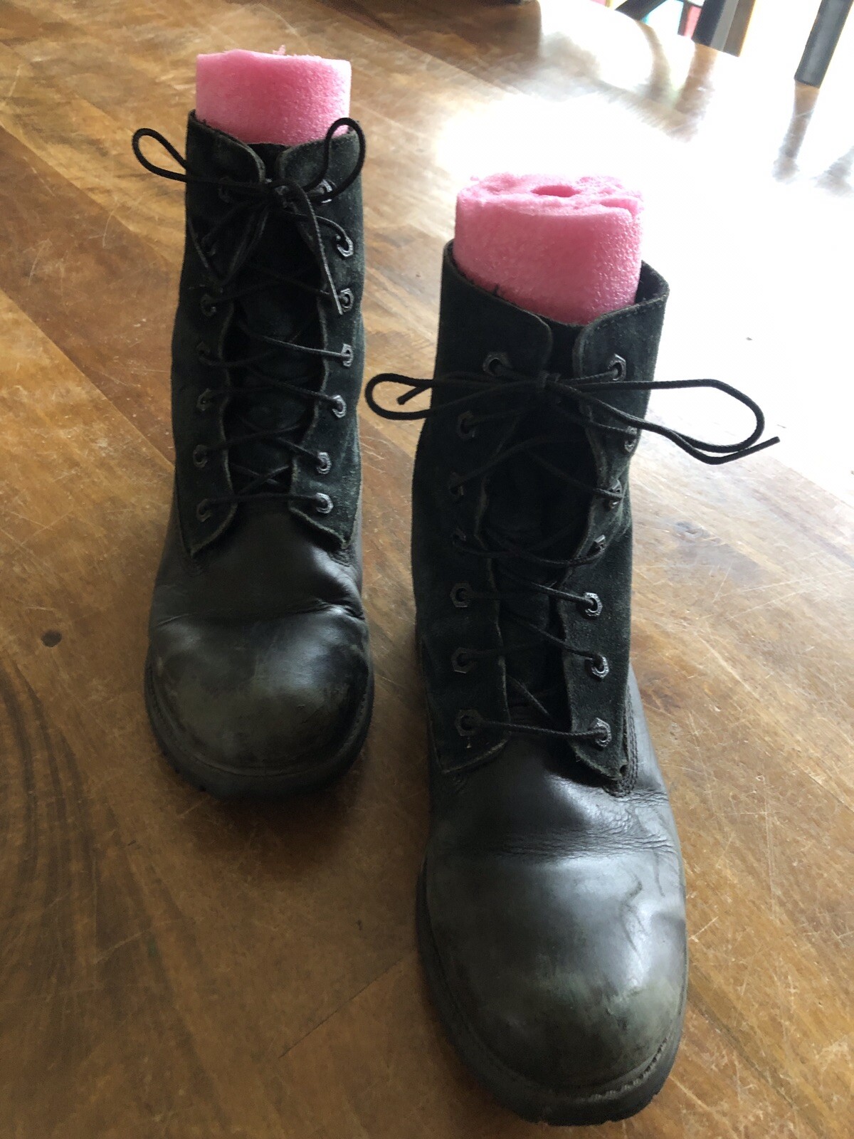 timberland Womens Black earthkeeper boots Sz