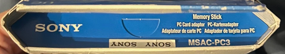 Sony MSAC-PC3 PC card Adapter new memory stick - Image 3 of 4