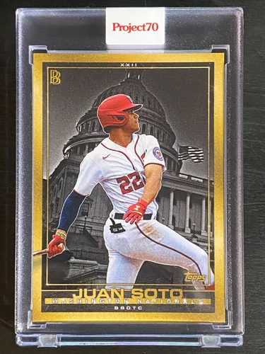 Topps PROJECT 70 Card 811 - Juan Soto by Ben Baller Project70 811 *IN HAND* 