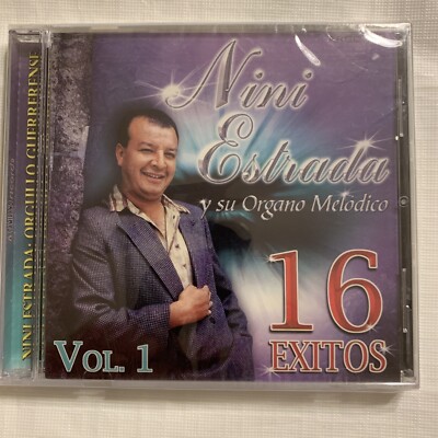 Nini Estrada y Su Organo Melodico 16 Exitos Vol 1 New Sealed CD