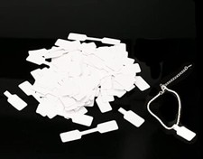1000 Pcs White Blank Jewelry Price Tags Stickers Jewelry Tags