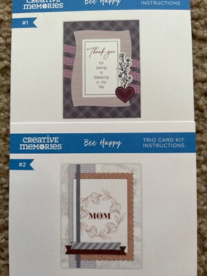 Creative Memories "Bee Happy" Card Kit Trio - NEW! Limited Edition! | eBay