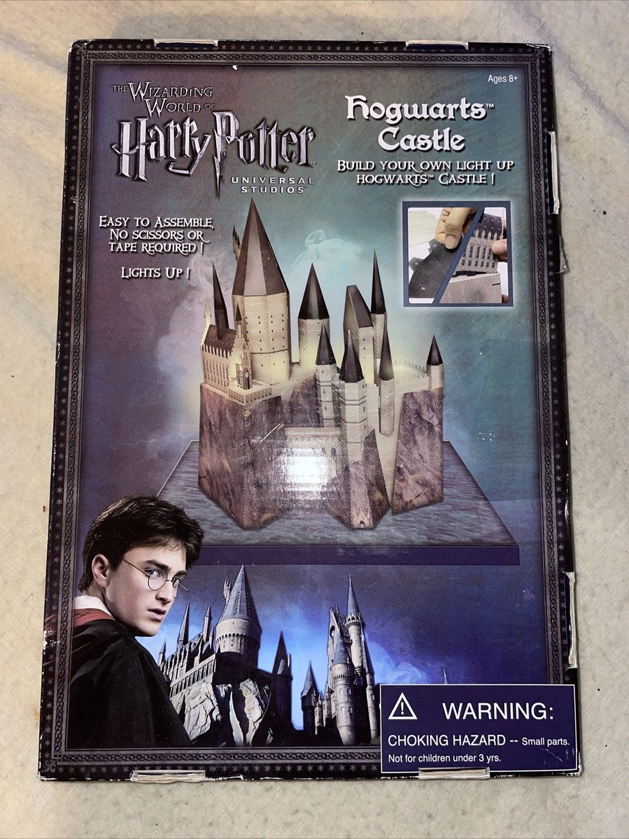 Harry Potter Build Your Own Light Up Hogwarts Castle LED Light Up
