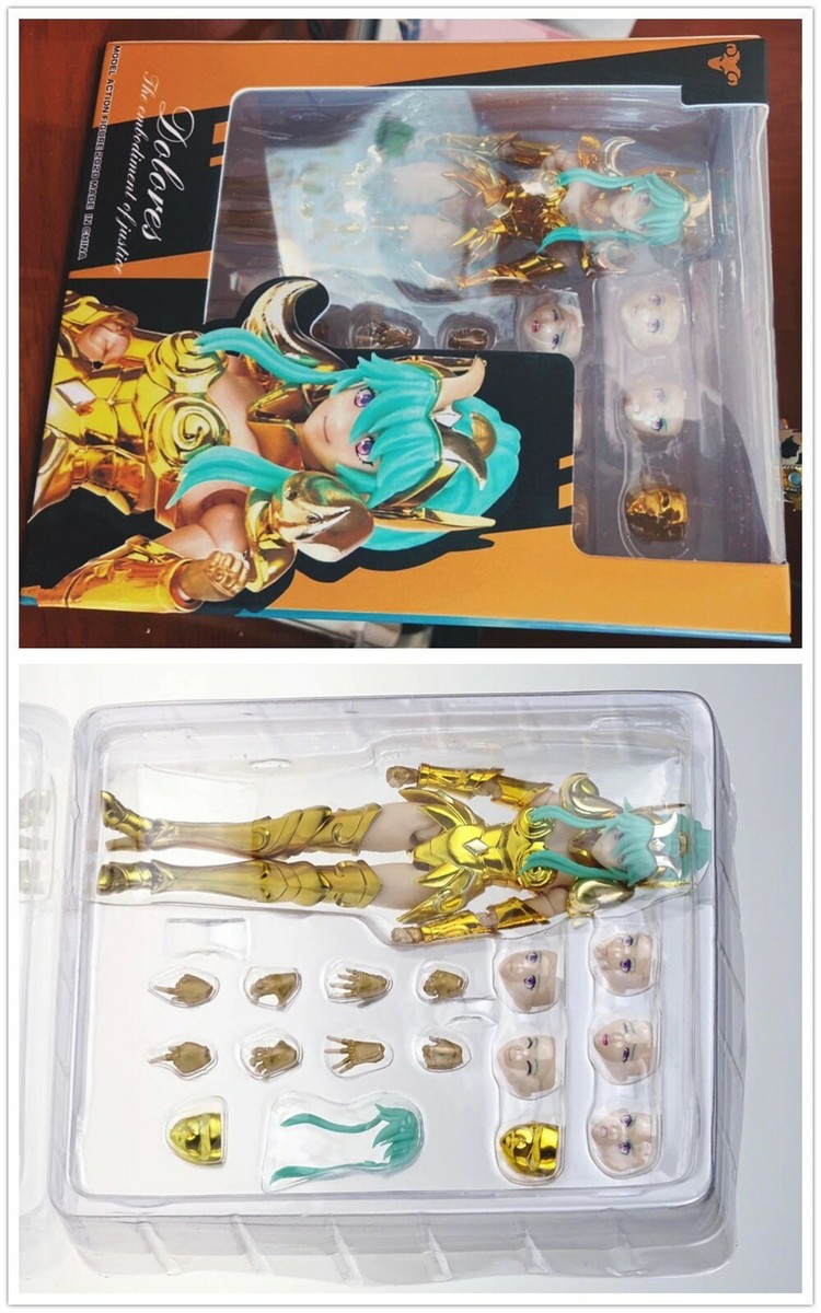 磁器 オペラのヒロイン オダルカ 置物 GT Saint Seiya Cloth Myth Holycontract EX Gold female Aries