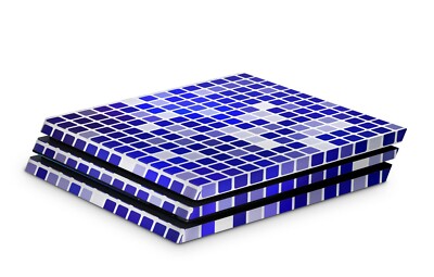 Playstation 4 Pro Skin Aufkleber PS4 Skins Sticker Schutzfolie Bird Cherry blau