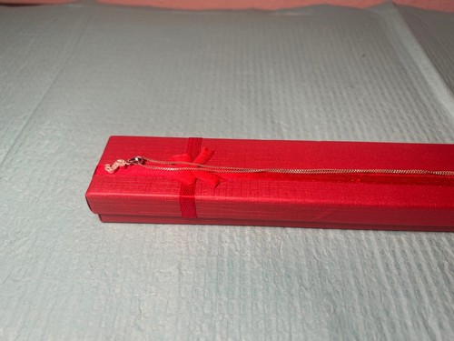 Neu .925 Italien Silberkette Halskette mit kristallgeschmücktem ""S"" Initial - charmant! - Bild 12 von 14