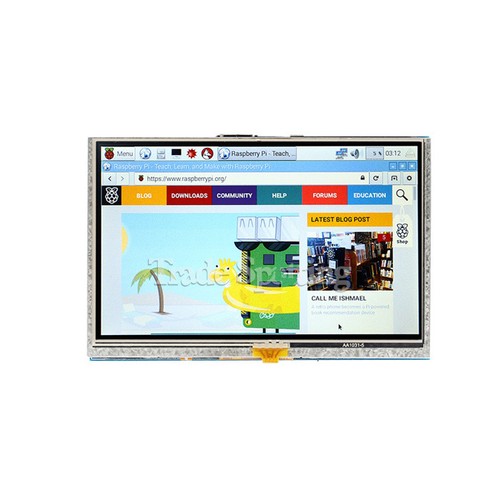 5" Inch 800x480 HDMI Touch LCD Screen Display for Raspberry Pi 3 Pi 2 Model B