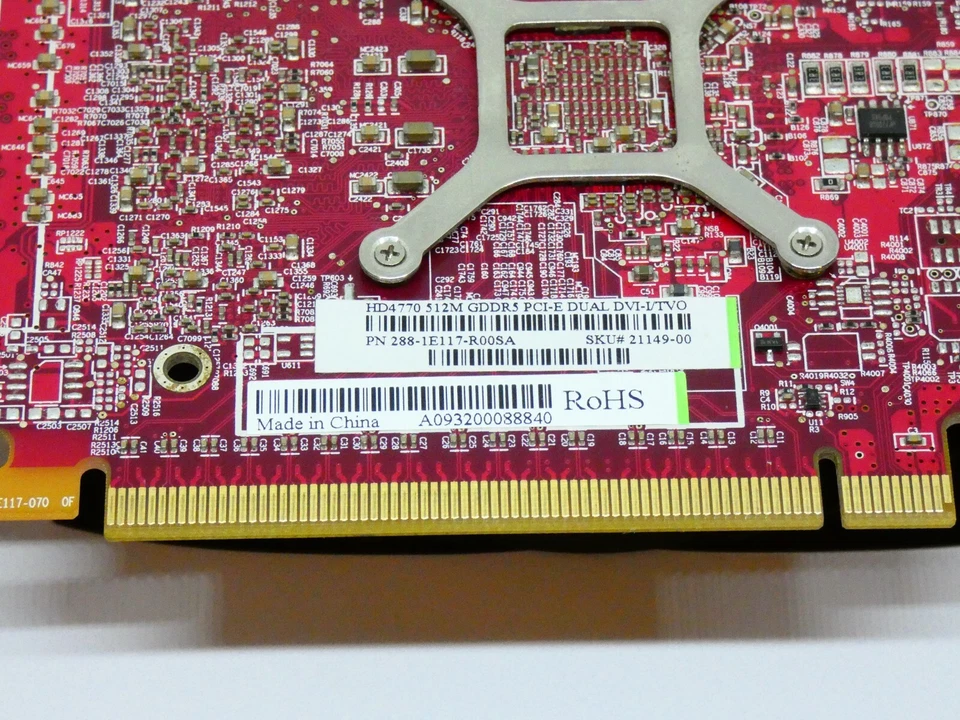 Sapphire HD4770 GDDR5 512 MB DVI-I/TVO- PCI-e Graphics Card - Image 3 of 3