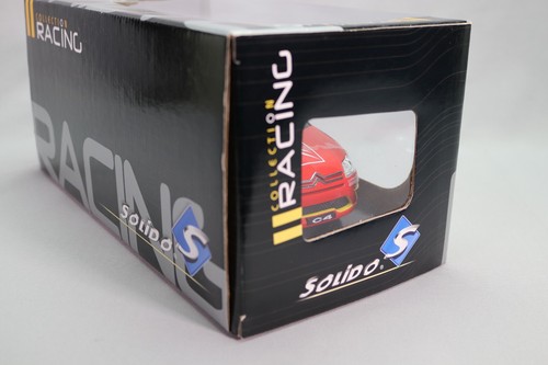 LJ665 SOLIDO RACING 9060 1/18 Citroen C4 sport concept car rouge - Foto 8 di 10