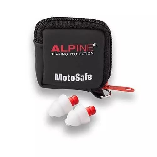 ALPINE MOTOSAFE RACE EAR PLUGS - MOTORCYCLE STREET RACE COMMUTE PROTECTION - Picture 4 of 4