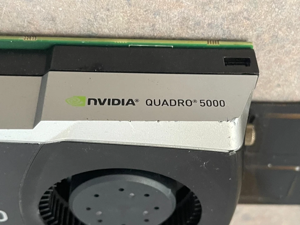 NVIDIA Quadro 5000 2.5GB GDDR5 PCIe x16 DVI DisplayPort Video Card PNY VCQ5000-T - Image 2 of 3