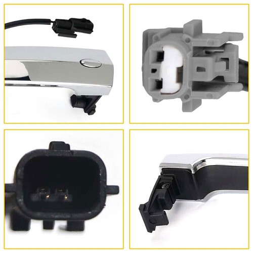 Front Left Driver Side Door Handle For Nissan 2013-2018 Sentra S, SL, SR, SV US - Picture 3 of 13