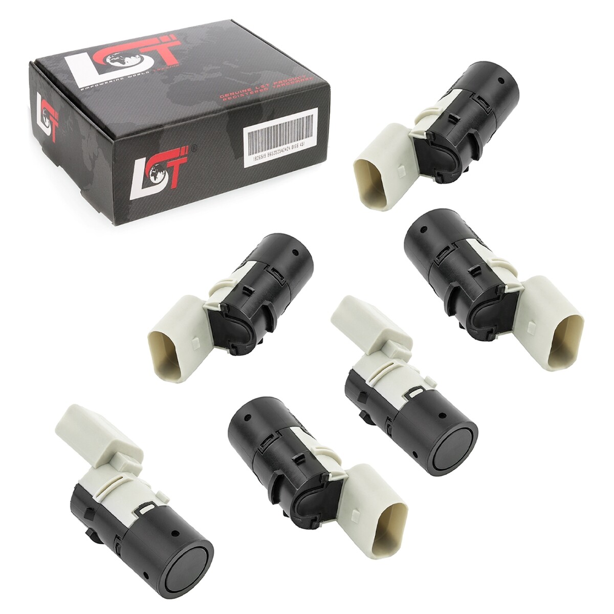 6x PDC Ultrasonic Sensor Parking Aid Front Rear for VW TRANSPORTER 5 V T5