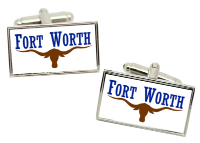 Fresno CA (USA) Flag Cufflinks in Chrome Gift box | eBay Australia