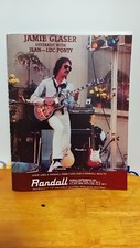 RANDALL GUITAR AMPLIFIERS 1983  PRINT AD 11 X 8.5  JEAN LUC PONTY