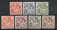 Surinam YT PA 1-7 neuf avec charnière X MH