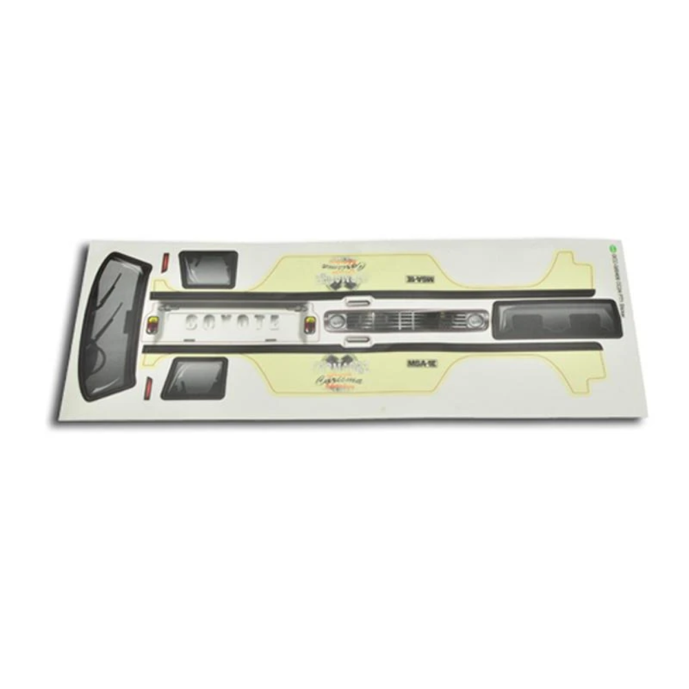 CARISMA 16050 MSA-1E COYOTE PUP STICKER SHEET