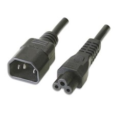 Manhattan Cavo conversione C5 F a C14 M 1,8 mt nero