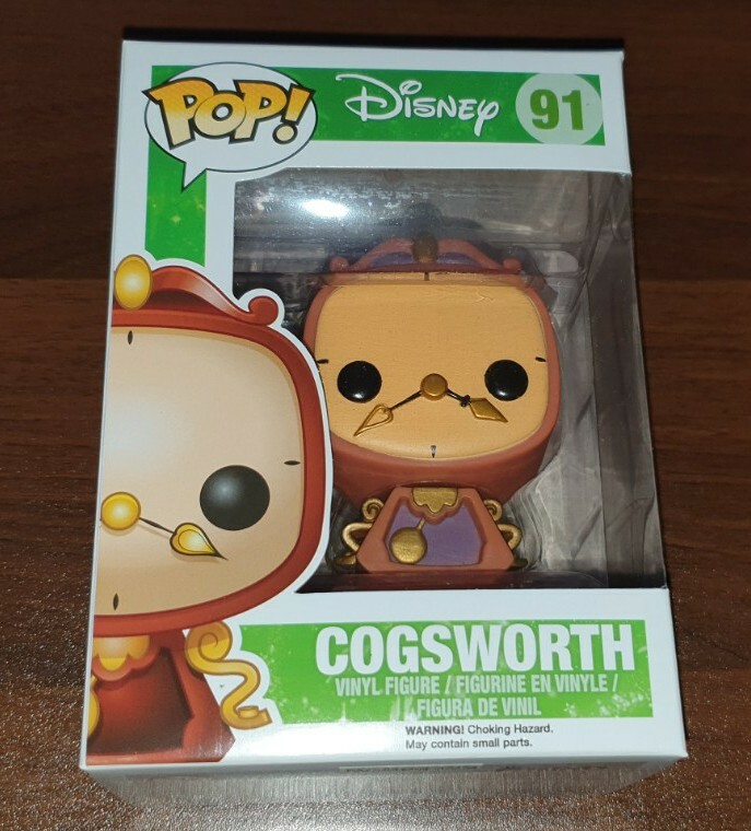 Funko Pop Disney Cogsworth #91 De La Bella Y La Bestia
