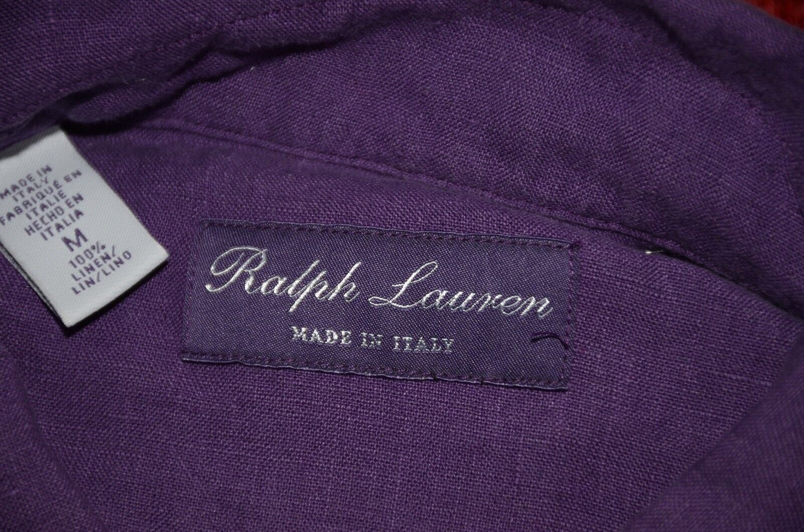 Chemise Habillée Ingram Made In Italy Taille L - Col Button-down, Manches Longues, Multicolore - Neuf Avec étiquettes