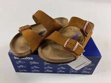 BIRKENSTOCK ARIZONA SOFT FOOTBED SUEDE MINK US 8 NWB