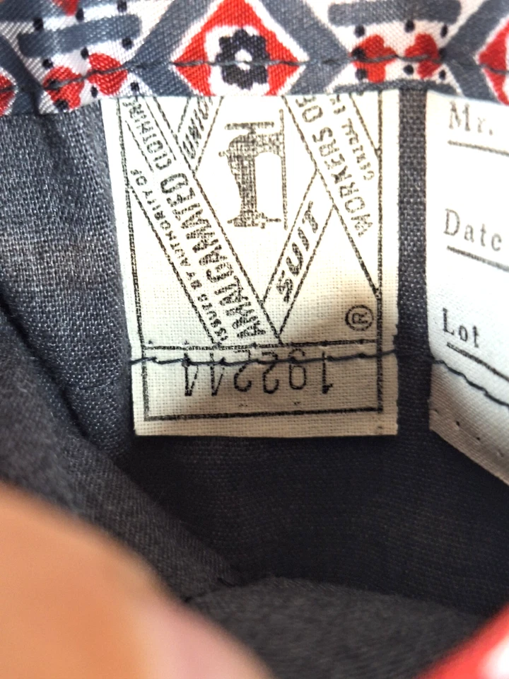 Винтажный Kingsridge куртка Blazer мужской 36с серый половина подкладки 1970-х - Изображение 2 из 4