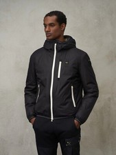 Blauer Winter Jacket Men Devon Black 2024 Jackets Men Black Polyester 2024