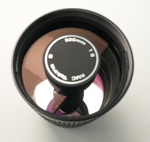 RMC Tokina 500mm f8 Mirror Reflex Lens w/ Minolta Mount, Hood, Filter, Caps MINT - 第 3/7 張圖片