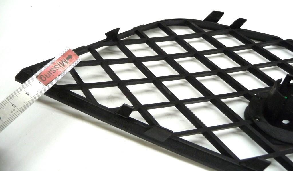 2014-2015 Bentley GT GTC Lower Bumper Grille Front Left 3W3807647C OEM