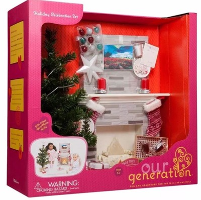 american girl doll christmas set