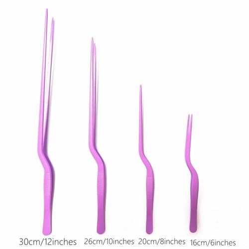 Kit de herramientas para servir pinzas de cocina para chapado de chef de 4 piezas de acero inoxidable desplazado - Imagen 6 de 57