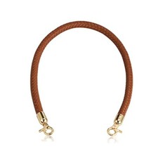 ALLZEDREAM Leather Shoulder Bag Straps Replacement Purse Handbag 23.6in Brown