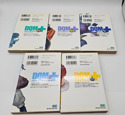 DRAGON QUEST MONSTERS + PLUS Manga Comic Complete Set 1-5 MINE