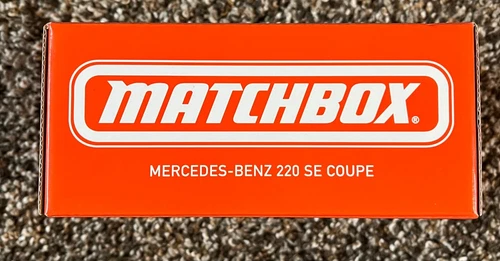 2021 Matchbox Mattel Creations Mercedes-Benz 220 SE Coupe SILVER / SEALED BOX