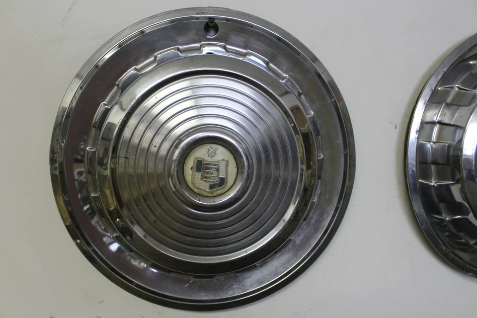 Juego de cubierta de rueda tapacubos Ford 14" 1957 Mercury Colony Park (W36) OEM Foto 2 de 4