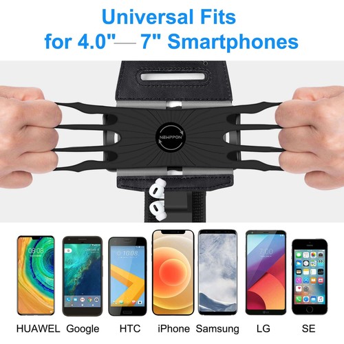 Soporte para teléfono móvil con brazalete giratorio de 360° - 第 8/8 張圖片