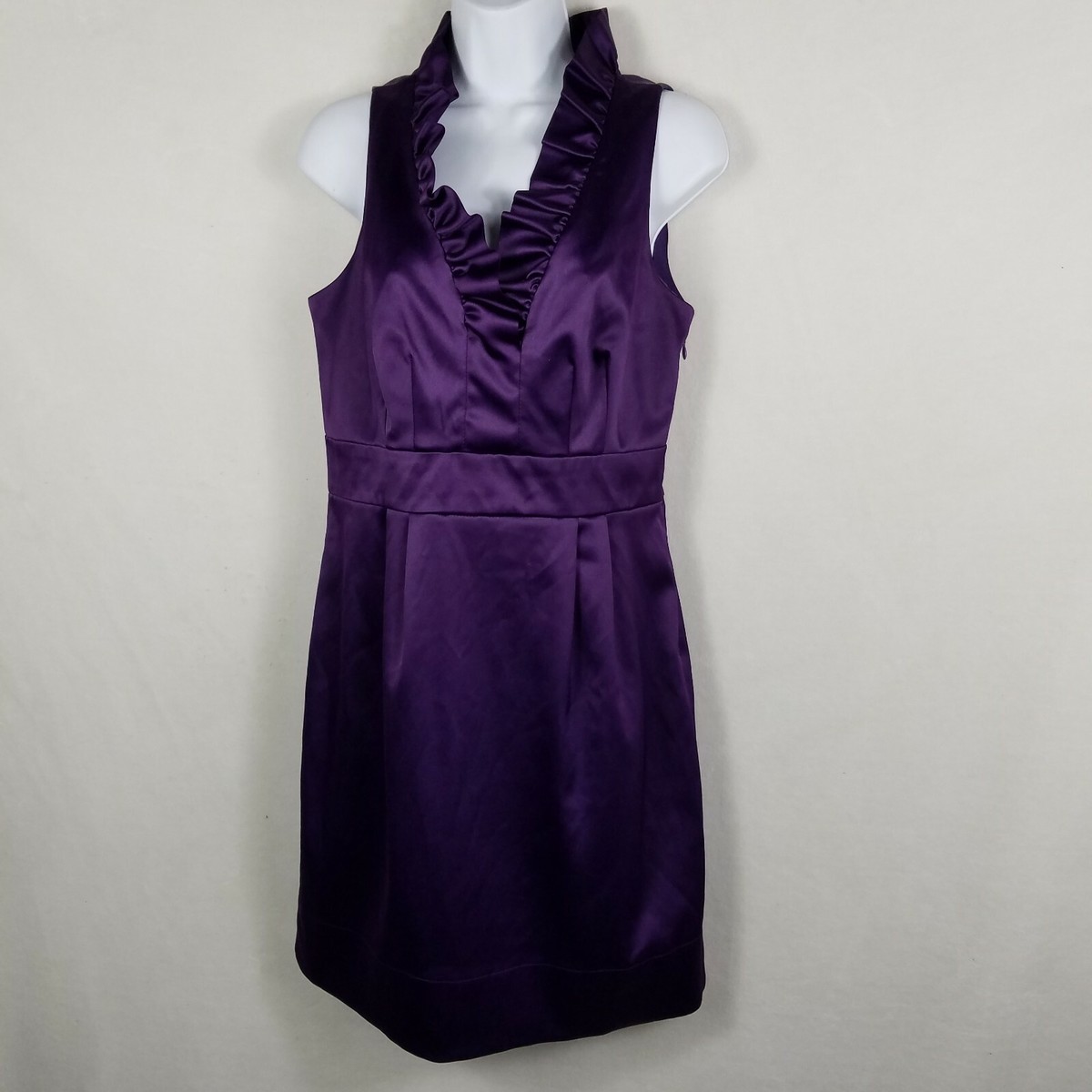 Just Taylor Women Purple Casual Dress Size 10 Petite | eBay