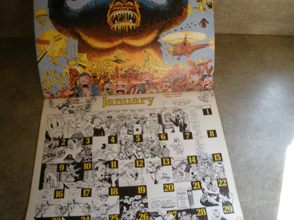 RARE 1978 MAD Silver Jubilee Calendar (D10) | eBay