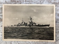Ansichtskarte Leichter Kreuzer Königsberg