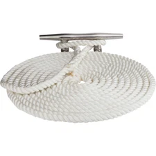 SEA-DOG LINE 301110015WH-1 TWISTED Nylon 3/8"X15' White 301110015WH-1