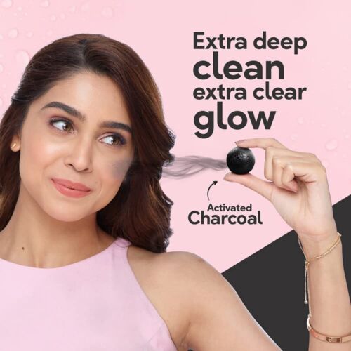 POND'S Pure Detox Face Wash 100g, Daily Exfoliating Brightening Cleanser Charcol - Picture 2 of 9