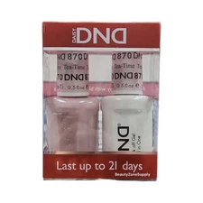 DND Duo Matching Soak-Off Gel & Nail Polish - #870 - Tea Time