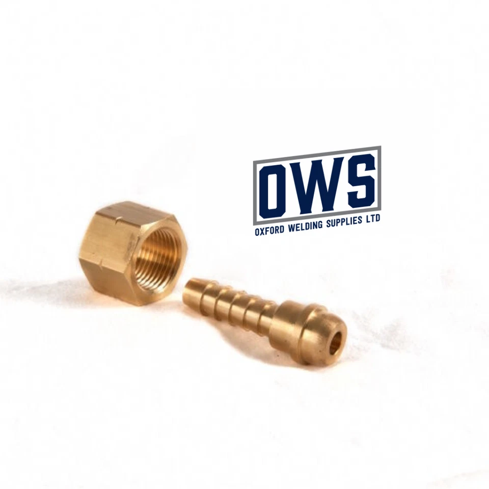 SWP 3/8 BSP RH Nut with 3/8 Tail regulators and gas gear - Oxygen / Argon / Nitrogen